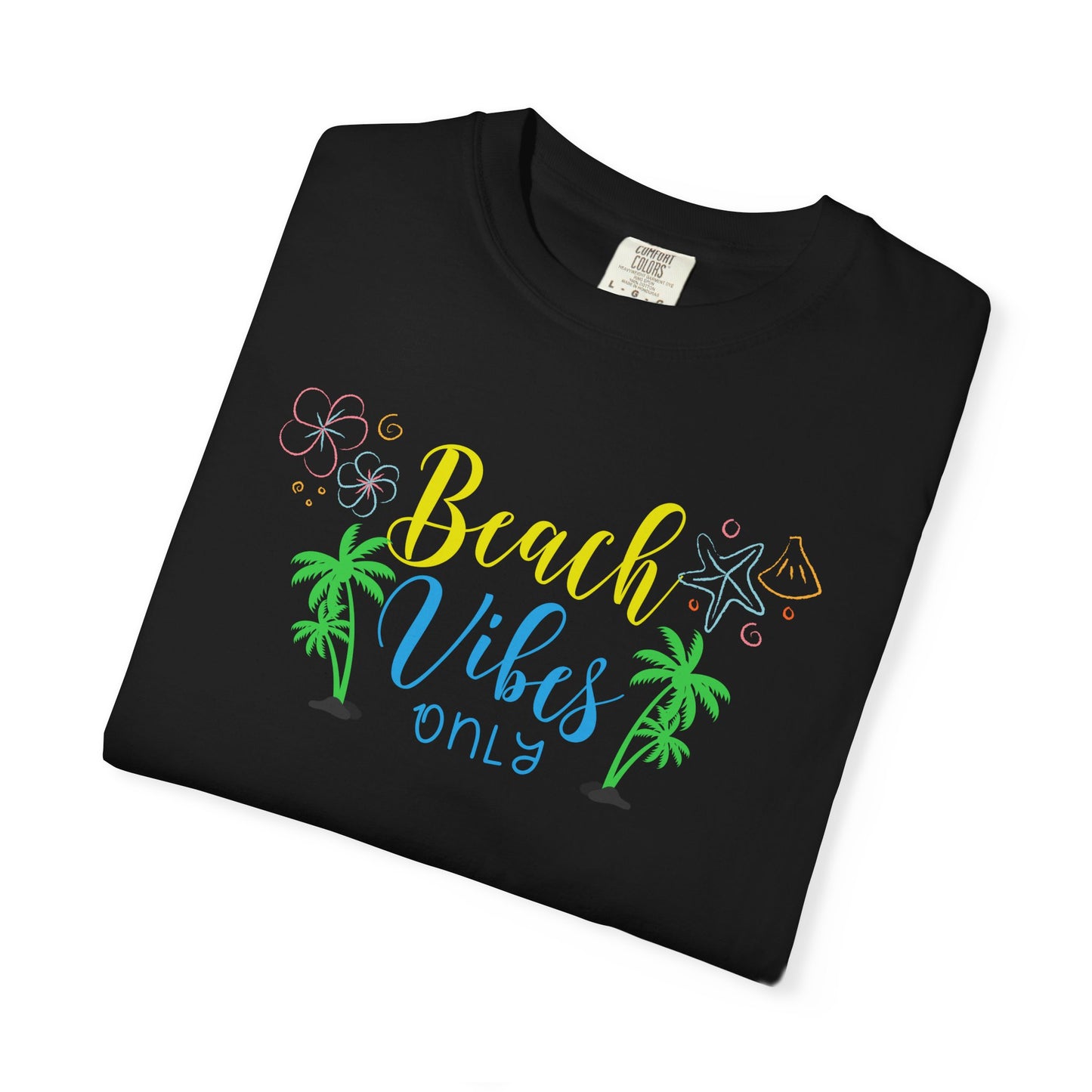 Beach Vibes T-Shirt | Unisex Garment-Dyed Tee for Summer | Casual Beachwear, Vacation Shirt, Gift for Sun Lovers, Summer Parties, [...]
